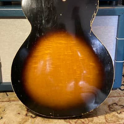 Kay Swingmaster K672 Barney Kessel Pickups 1950s - Vintage Sunburst image 4