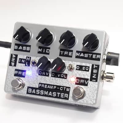 Shin's music Bass Master Preamp Custom In.Atn-Sw/D.EQ-Sw Silver Hammer [BMP1/2SW] image 5