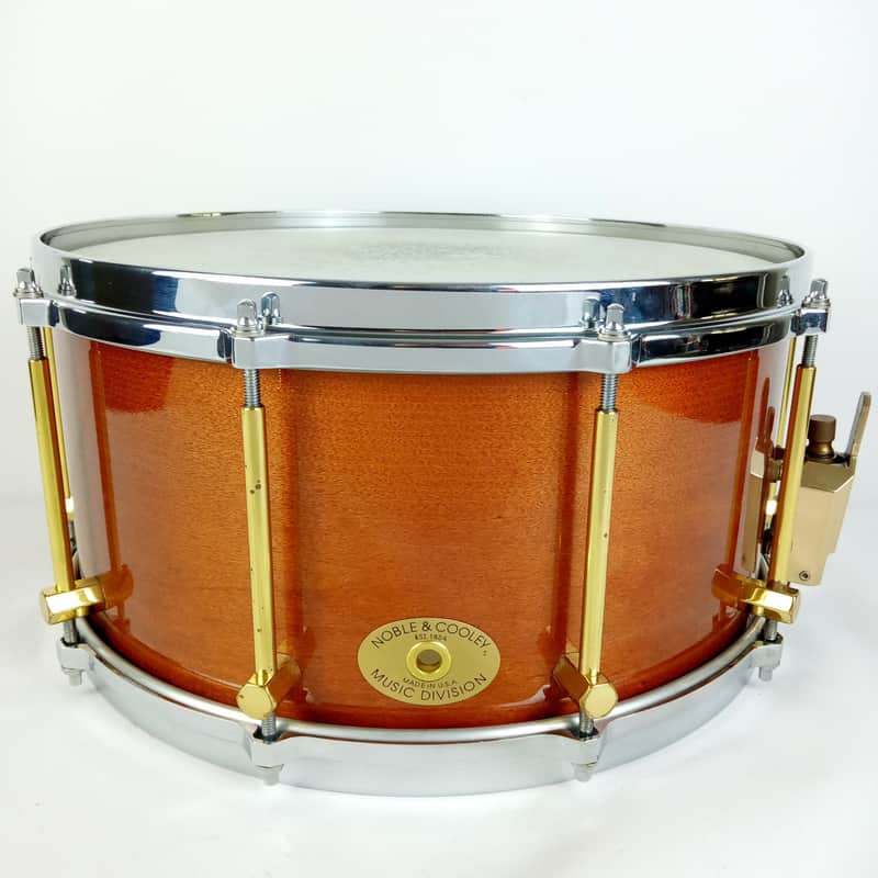 Noble&Cooley 7x14"SS Classic Snare Drum 1Ply Solid Maple Shell Vintage 80s 10Lug image 1