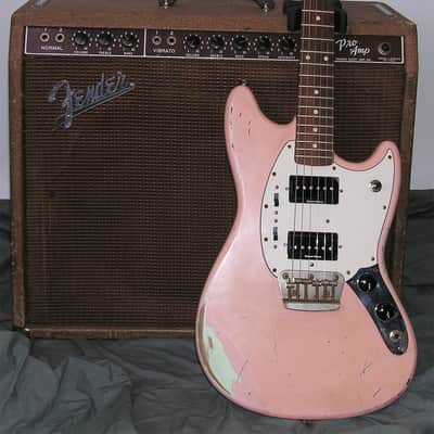 Custom Duo-Sonic type  Relic Shell Pink image 1