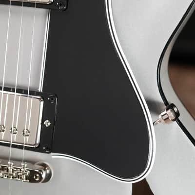 Gibson Custom Shop 1961 ES-335 Semi-Hollow Electric Guitar - Silver with Hardshell Case image 15