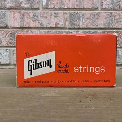 Vintage 1960's Gibson Guitar String Counter Top Display Box w/ String Boxes, Strings! image 5