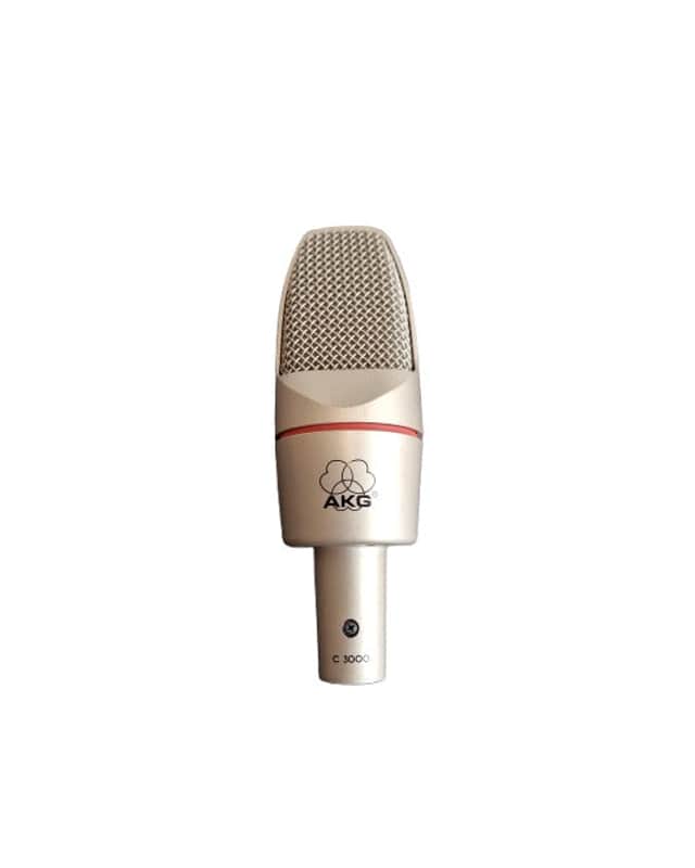 AKG C3000 - Microphone - Silver - Very Good w/ Soft Case image 1