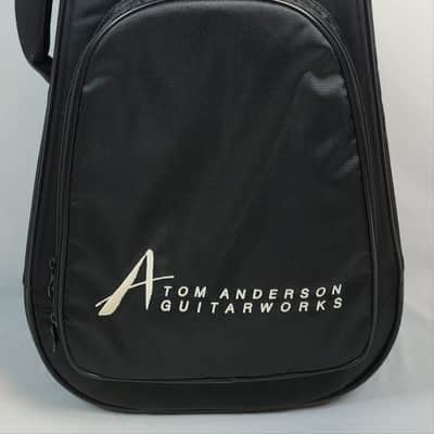 Tom Anderson Angel Player 7, Swamp Ash Body, HSH, Black w/Bora Dog Hair, Logo Bag image 18