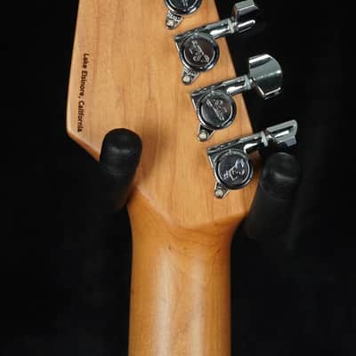 Suhr Custom Classic JM in Orange Sparkle with Mastery Bridge and Vibrato image 8
