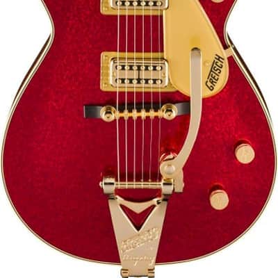 Gretsch G6129TG-59VS Limited-edition Sparkle Jet Electric Guitar - Red Sparkle image 2