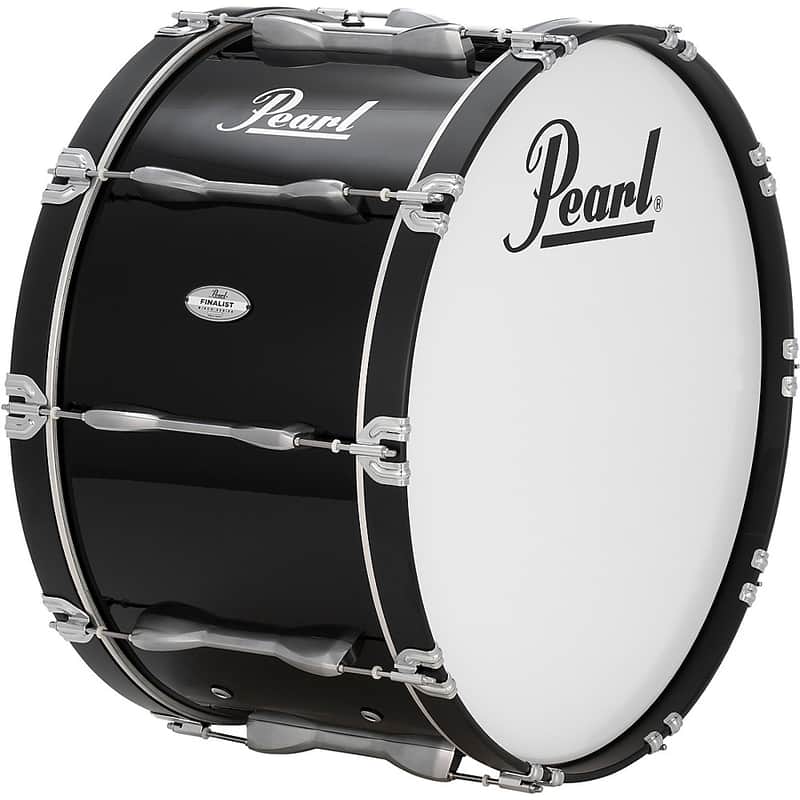 Pearl Finalist 26" Bass Drum Regular 26 x 14 in. Midnight Black image 1
