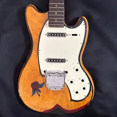 Gibson Kalamazoo KG-2 Texas Rose Project - Includes Pickguard, Tuners, Nut - Guild Surfliner Single Coil Pickups - Vintage Bridge Tailpiece - 1966 image 3