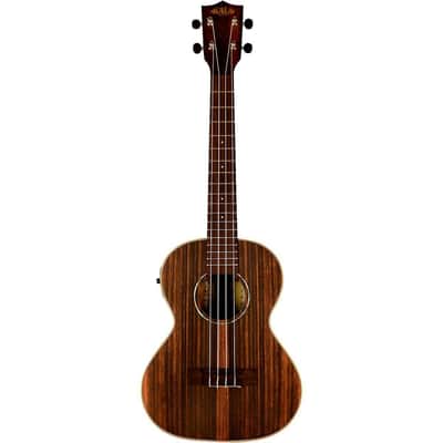 Kala Ukulele, Right, Striped Ebony, Tenor (KA-EBY-TE) image 1