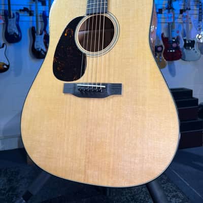 Martin D-18 Left-Handed Acoustic Guitar - Natural GET PLEK'D! 753 image 1