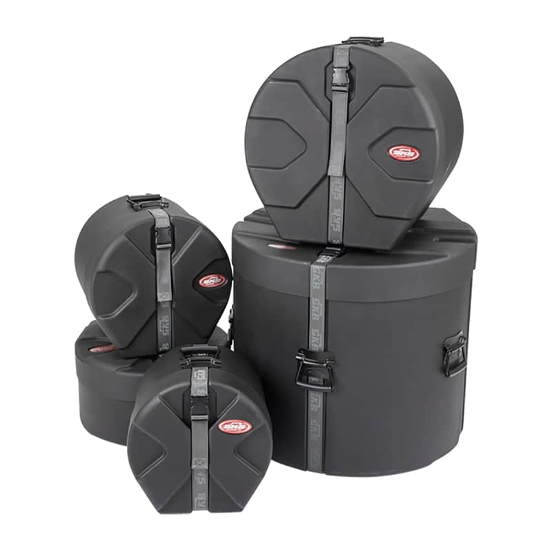 SKB 5pc Drum Case Set w/Padded Interiors image 1