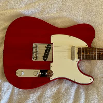 Fender American Vintage II '63 Telecaster 2022 - Present - Crimson Red Transparent image 1