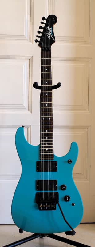 Fender HM Strat 1988-89 Custom/Modded - Ice Blue w/OHSC image 1