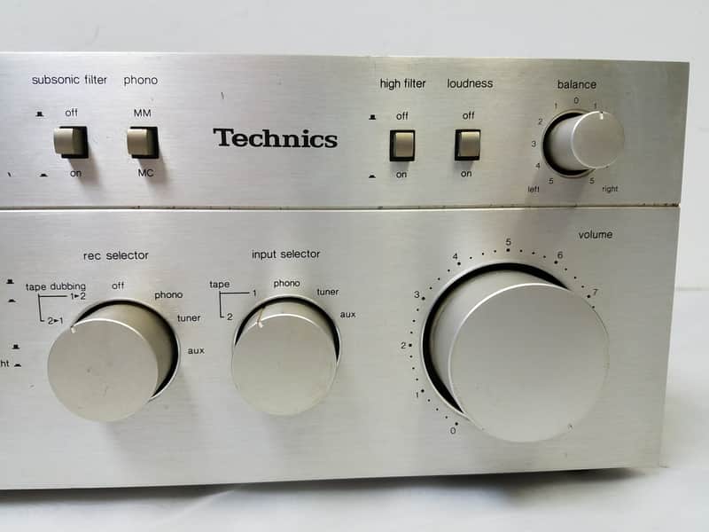 Vintage Technics SU-8055 Stereo Integrated DC Amplifier | Reverb