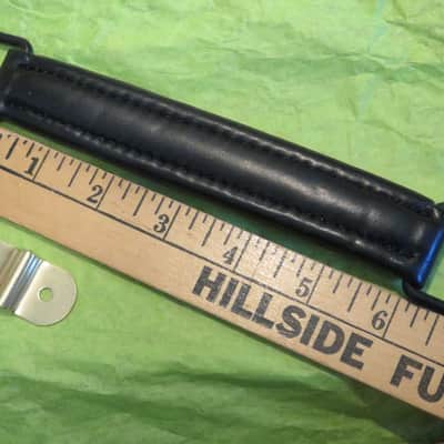 NOS leather guitar case handle for Hiscox Calton mark leaf skb gator crossrock flight case image 14