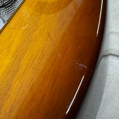 Fender 2016 Limited Special Edition American Standard Telecaster Figured Neck Guitar with Case 2015 - Cognac Burst / Rosewood fingerboard image 17