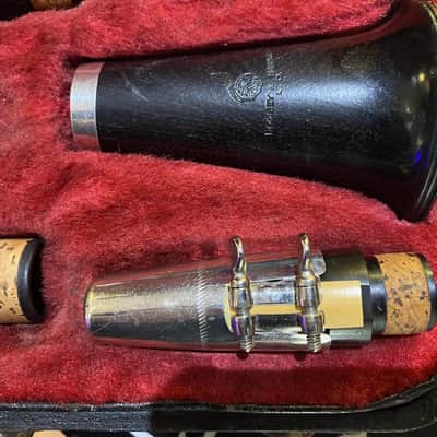 Boosey and Hawkes Imperial 926 Clarinet Bb and A Pair c1944 - Ebony image 12
