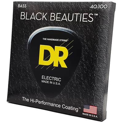 DR Strings Black Beauties BKB-40 .40-100 image 1