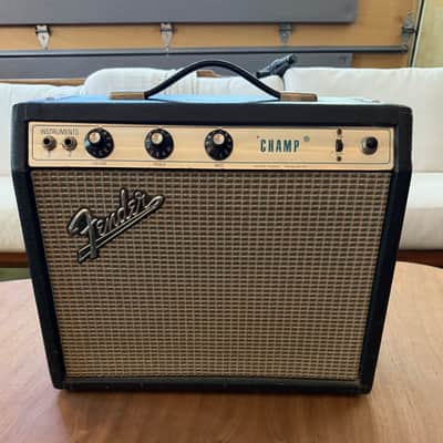 1972 Fender Champ 6-Watt 1x8" Guitar Combo 1970 - 1981 - Silverface image 1
