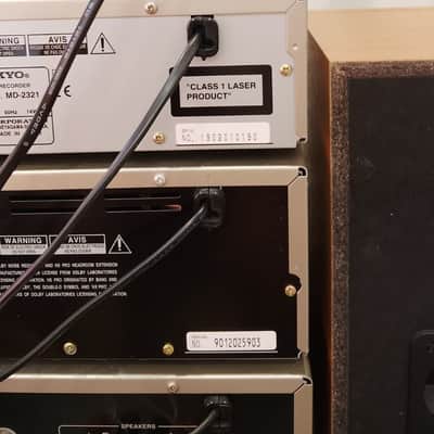 Immagine Onkyo A-9211 Rare Vintage MINT Cassette Deck Component Set Serviced Warranty - 24