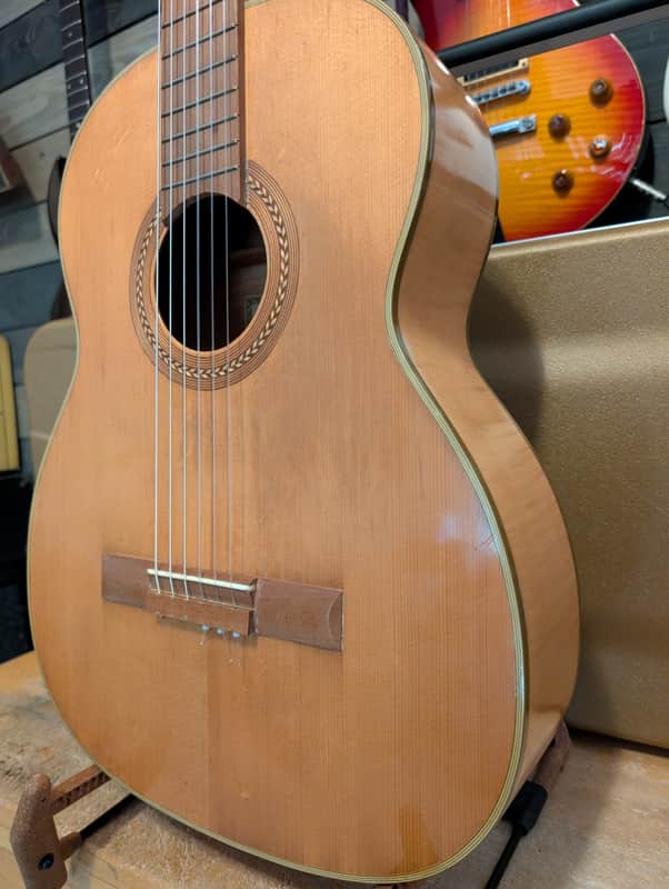 Yamaha No. 45 Nippon Gakki Acoustic Classical Guitar Vintage | Reverb