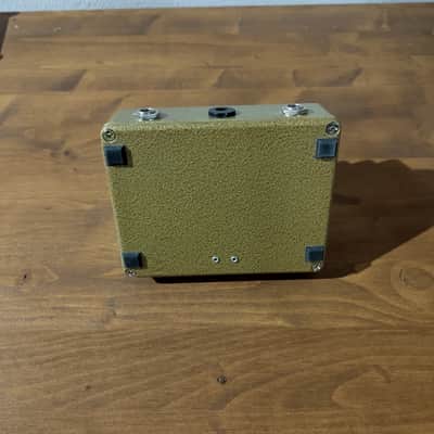 Menatone Custom Shop Workingman's Blue 6-knob Point-To-Point handwired overdrive pedal image 3