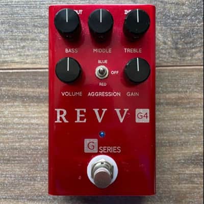 REVV G4 Distortion 2018 - 2021 - Red image 1