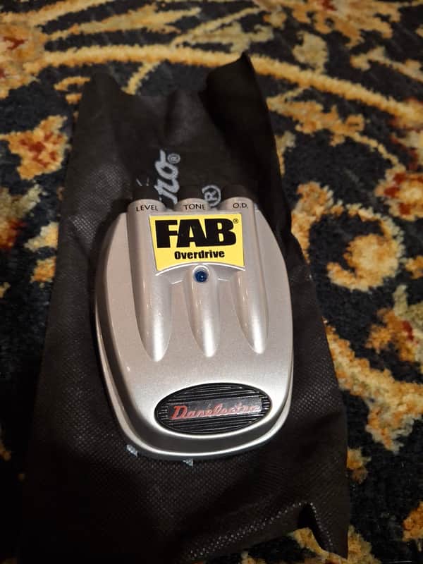 Danelectro Fab Overdrive 2000s - Silver image 1
