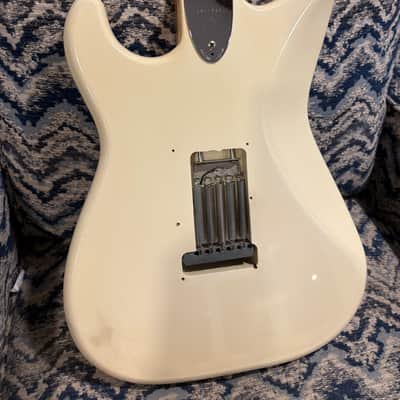 1983 Squier ST-72 JV Stratocaster Olympic White image 6