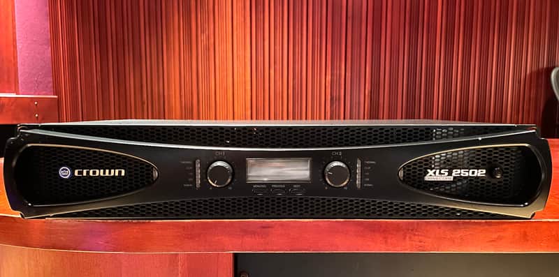 Crown XLS 2502 2-Channel 775w Power Amplifier image 1
