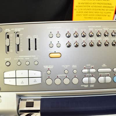 Technics SX-KN7000 Arranger Workstation Keyboard AS IS w/ Bag, Pedals & Sound Library image 10