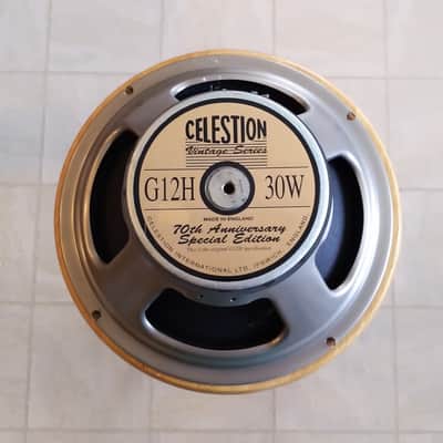 '01 Celestion G12H30 "70th Anniversary" Speaker UK (16 ohm) #2 image 1