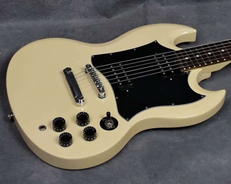 Epiphone SG, G-310, Electric Guitar, Vintage White | Reverb