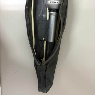 Sony F-113C ENG Field Microphone with AD-32 Wind Screen & Leather Case (Vintage) image 13