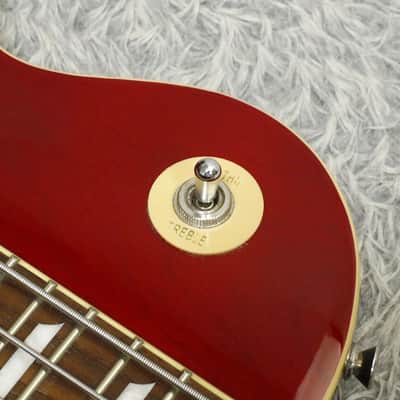 2010 Fernandes Burny LPB-65 STANDARD Vintage Cherry Sunburst Made in China image 6