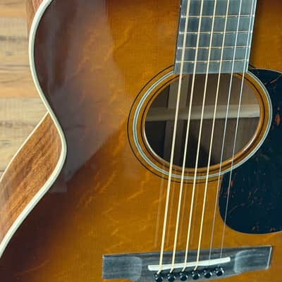 Martin Custom Shop 0014F 18 Style Engelmann Spruce, Heavy Bearclaw Acoustic Guitar - Ambertone 1933 image 3