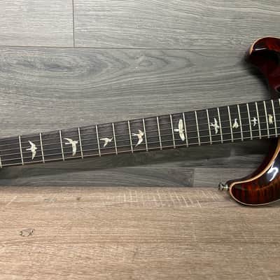 PRS Core 35th Anniversary Custom 24 with Pattern Thin Neck - Orange Tiger #2815 image 9