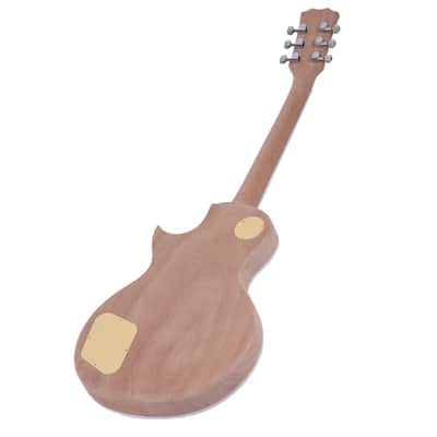 LP Style DIY Electric Guitar Kit Mahogany Body & Neck Build Your Own Gutiar J0Z6 image 3