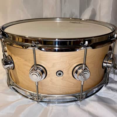 DW Collector's Series Solid Maple 6.5x14" Snare Drum *Rare* image 4