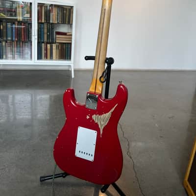 Fender Custom Shop 1955 Heavy Relic Stratocaster Dakota Red image 5
