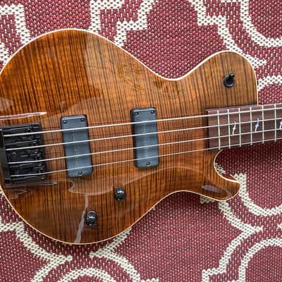 Dean USA Custom Shop "Deceiver" Bass Guitar 2009 - Walnut image 1