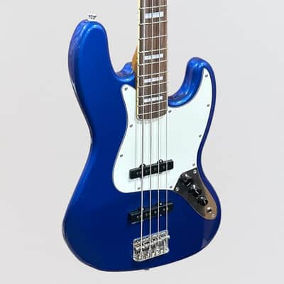 Fender Squier Classic Vibe Late '60s Jazz 4 String Electric Bass Guitar - Lake Placid Blue image 2