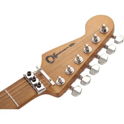Charvel Henrik Danhage Limited Edition Signature Pro-Mod So-Cal Style 1 HS FR M, Maple Fingerboard, White Relic image 9