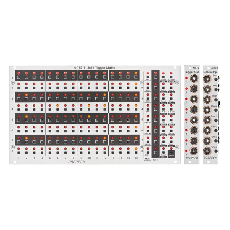 Doepfer A-157 Trigger Sequencer Module Set (1/2/3) image 1