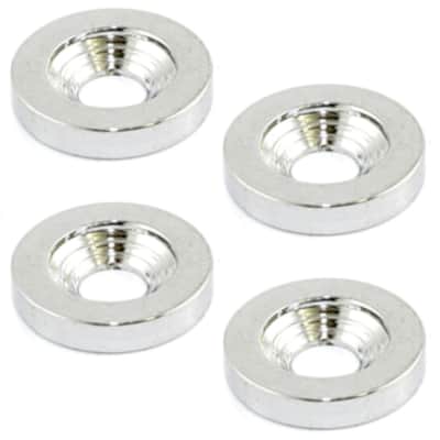 Neck Mounting Screw Ferrules-Chrome
