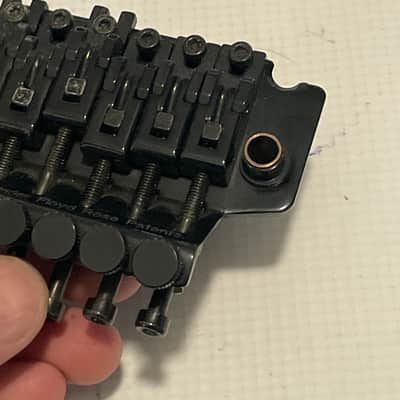 2000's Black Electric Guitar Licensed Floyd Rose Double Locking Tremolo Bridge image 9