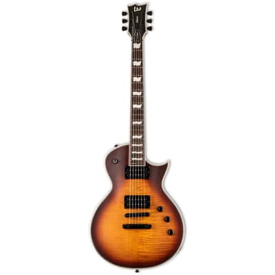 ESP LTD EC-1000T CTM FM - Ebony Fingerboard, Tobacco Sunburst image 1