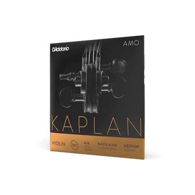 D'Addario Kaplan Amo Violin String Set, 4/4 Scale, Medium Tension - KA310 4/4M image 2