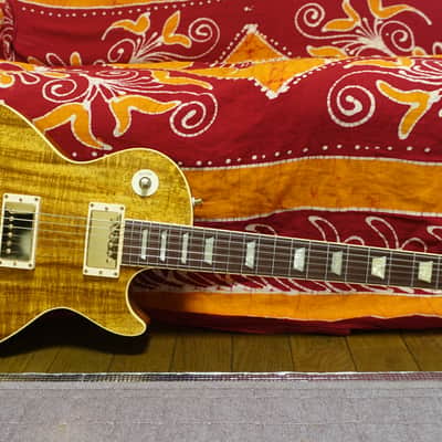 【Final Price!】 momose MLS KOA-LTD/NJ Limited Model Les Paul Style Electric Guitar Made in Japan MIJ Deviser image 2