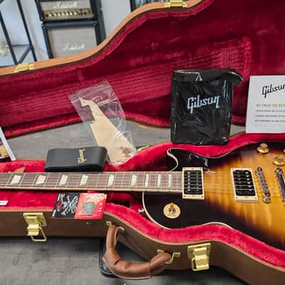 Gibson Slash Les Paul Standard BEST TOP November Burst Flame Top Signature Electric Guitar image 2